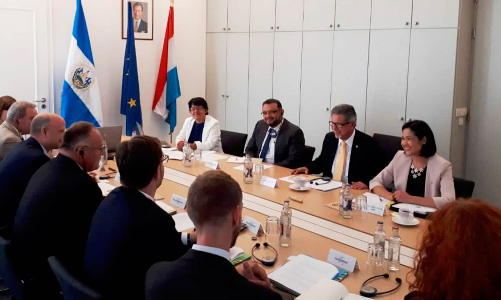 El Salvador y Luxemburgo fortalecen vínculos políticos y de cooperación 