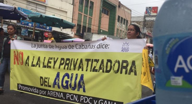 Clase trabajadora rechazará intentos de privatizar el agua 